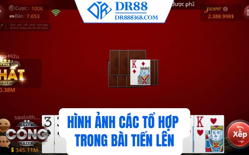 Hình ảnh các tổ hợp trong bài tiến lên